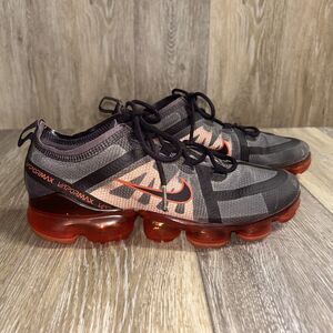 Nike Air Vapormax Mens US Size 7 Black Red Burgundy Ash Sneaker Shoes AR6631-601